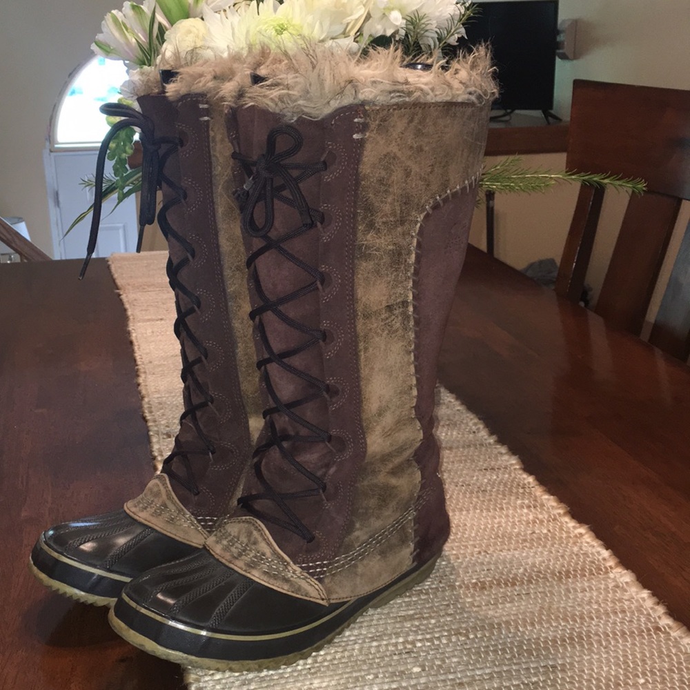 SOREL Cate the Great Winter/Snow Boots, Size 8